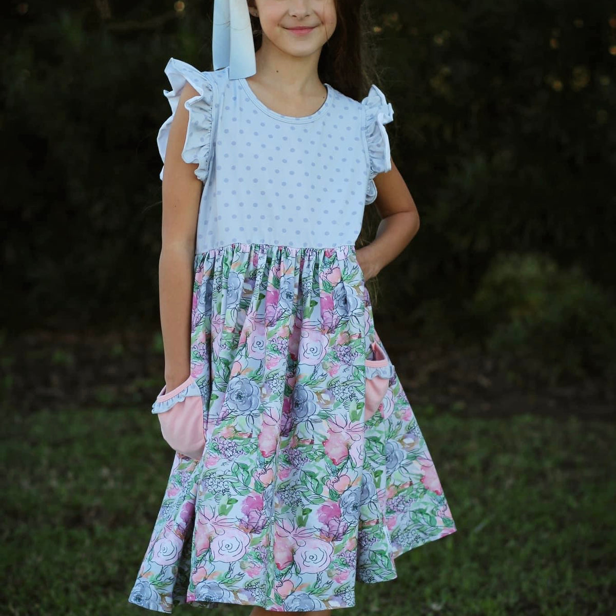Spring Soiree Dress Sawyer & Finn Clothing