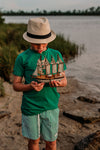 NEW! Jungle Green Tab Tee