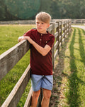 Honors Blue Take-a-Hike Drawstring Shorts
