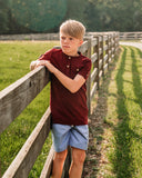 Honors Blue Take-a-Hike Drawstring Shorts