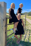 The MAMA Thatcher Everyday Dress in Noir