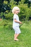 Sky Striped Romper
