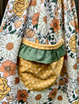 Marigold Floral Flutter Dress
