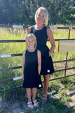 The MAMA Thatcher Everyday Dress in Noir