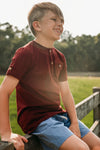 Honors Blue Take-a-Hike Drawstring Shorts