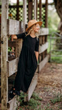 PREORDER CLOSED Romper in Black