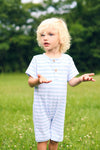 Sky Striped Romper