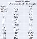 Honors Blue Take-a-Hike Drawstring Shorts