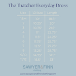 The Thatcher Everyday Dress in Blue