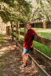 PREORDER CLOSED Varsity Hoodie in Maroon Bells