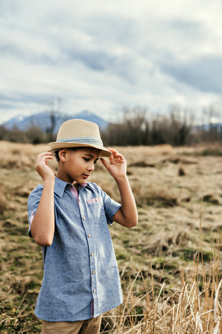 Chambray Button Up