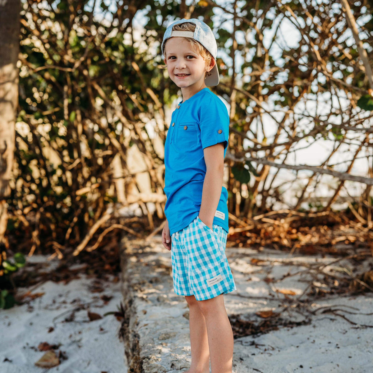 Ocean Tab Tee Sawyer & Finn Clothing