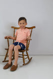 Peach Tab Tee