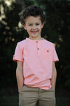 Peach Tab Tee