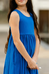 The Thatcher Everyday Dress in Blue