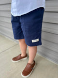 Navy Take-a-Hike Drawstring Shorts