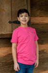 Hot Pink Tab Tee