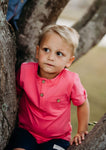 Hot Pink Tab Tee