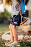 Navy Take-a-Hike Drawstring Shorts