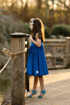 The Thatcher Everyday Dress in Blue