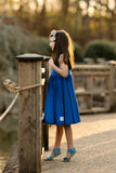 The Thatcher Everyday Dress in Blue
