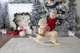 Candy Cane Red Striped Jogger Pants