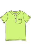 True Lime Tab Tee