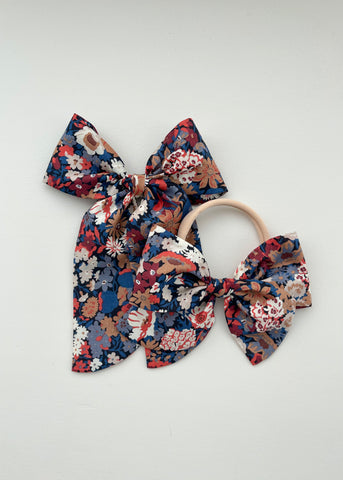 PREORDER Fall Liberty Floral Bows